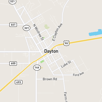 Dayton, TX Map